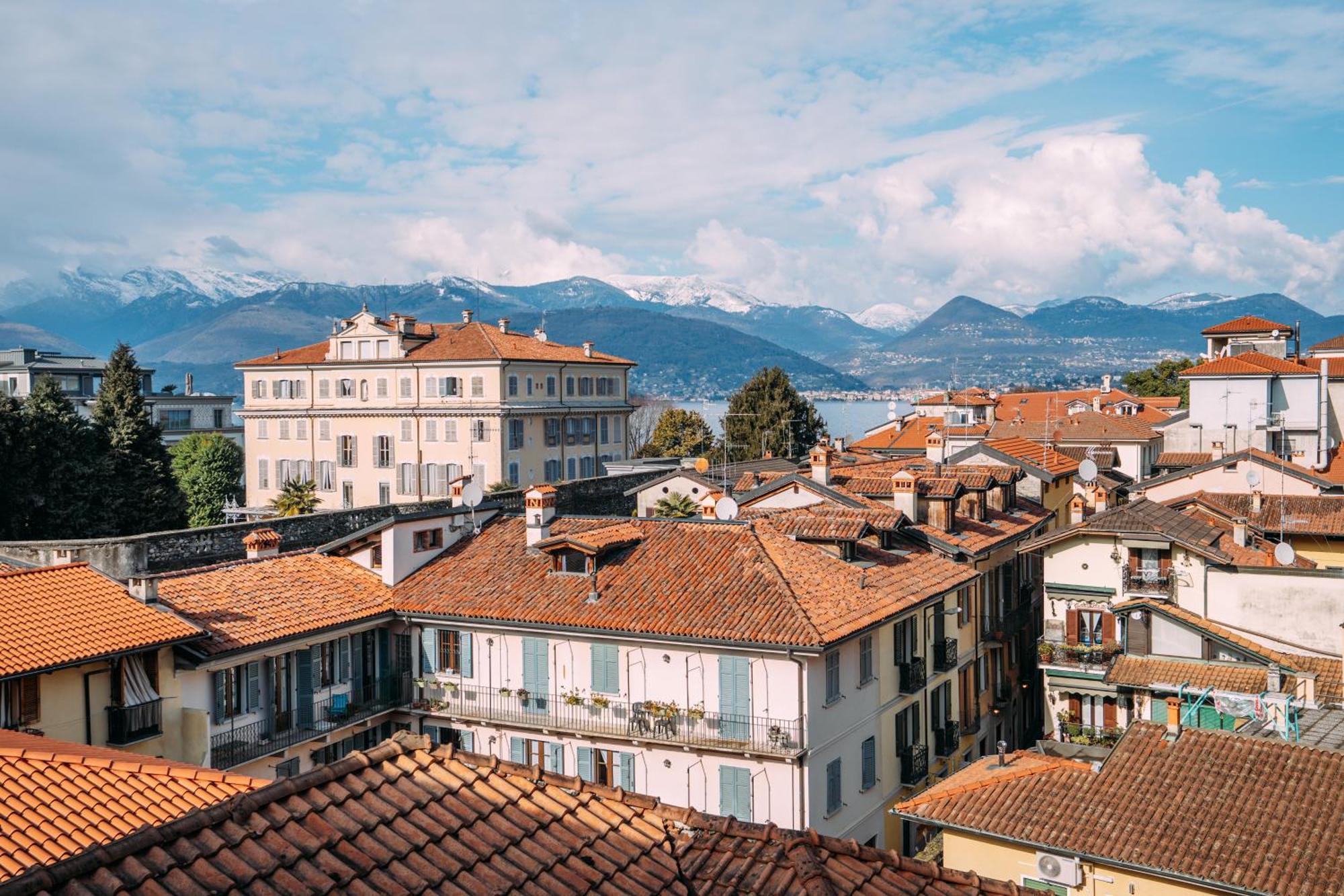 Family Apartment Vista Lago Stresa Ngoại thất bức ảnh